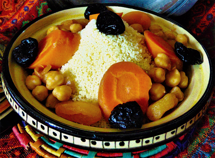 O cuscuz e os seus sabores mediterrâneos na construção dos nossos paladares